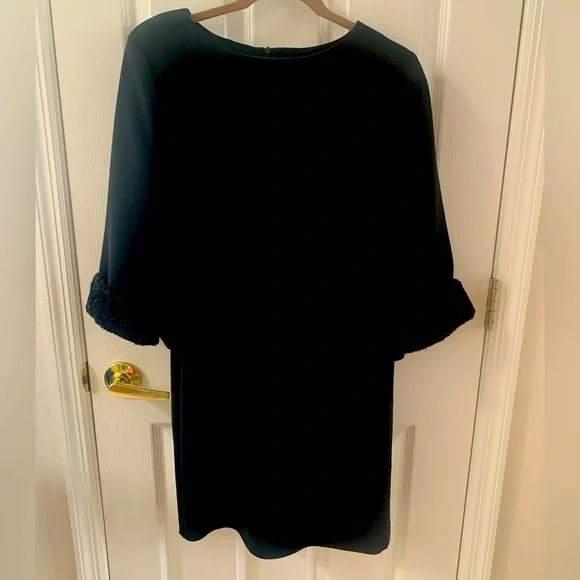 Worthington 2-piece black dress 10P sophisticated, stylish, elegant - Picture 1 of 7